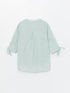 LC Waikiki Women's Henley Neckline Shirt